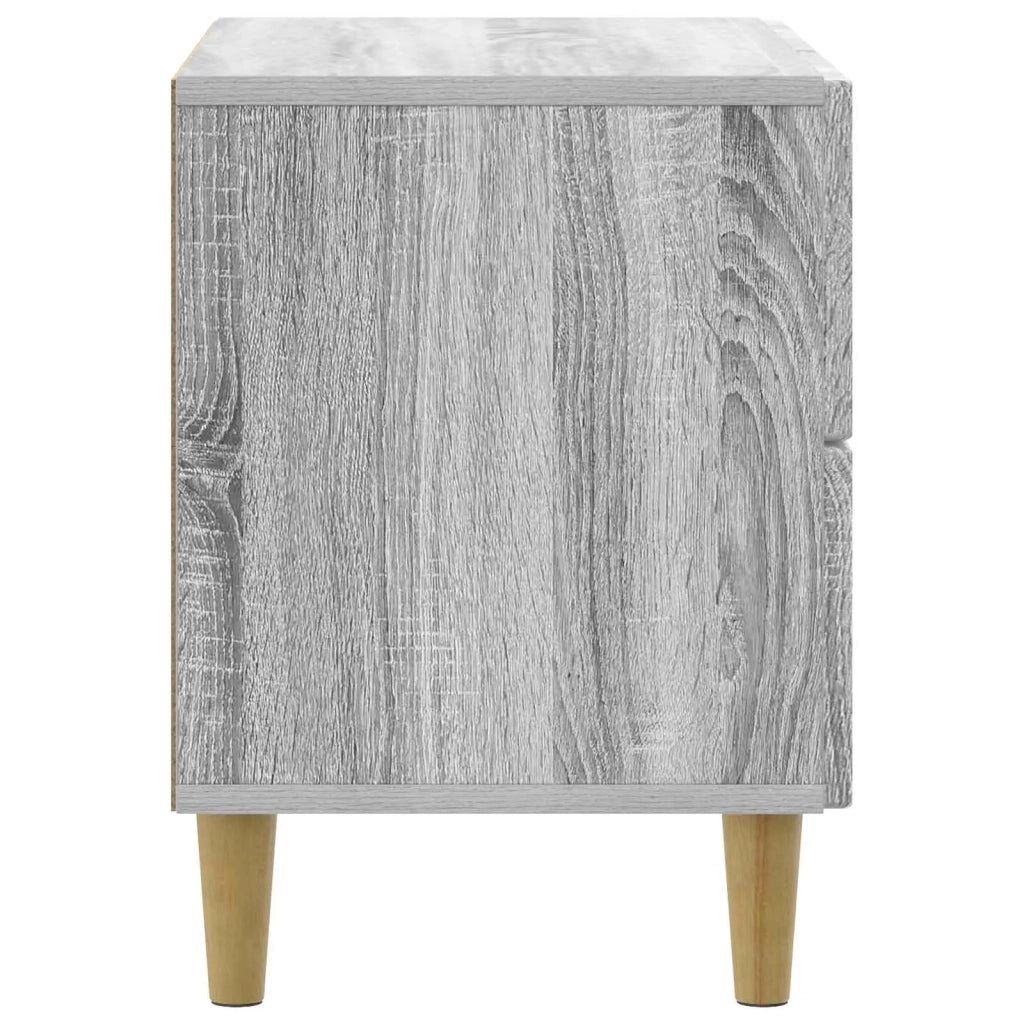 Armadio da Notte con cassetto Grigio Sonoma 62 x 34,5 x 48 cm 894551