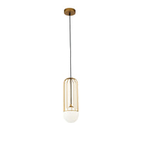 Lampada pendente Pendant in Metallo Telford Oro