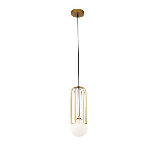 Lampada pendente Pendant in Metallo Telford Oro