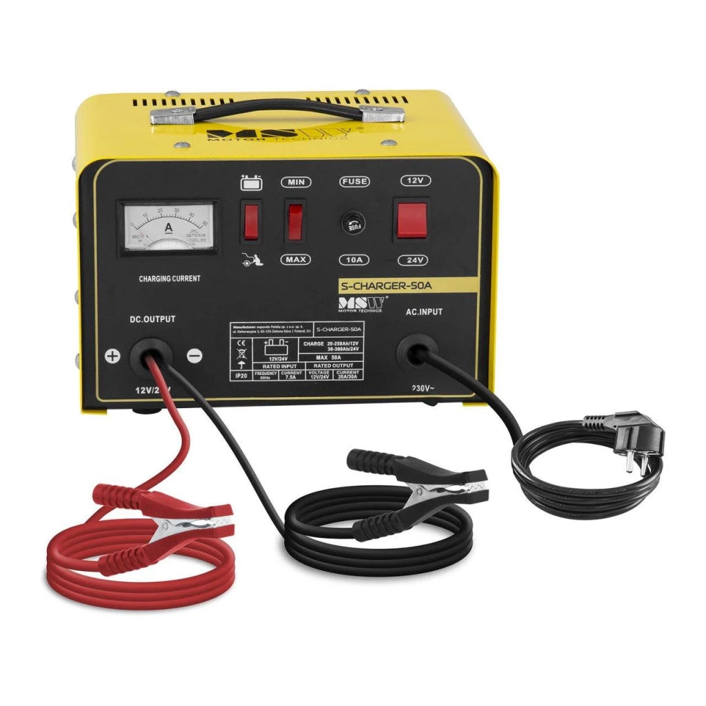 Caricabatterie per auto - Avviatore di emergenza - 12/24 V - 20/30 A 14_0000908