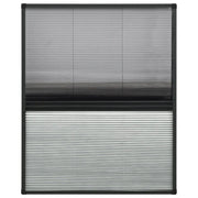 Zanzariera Plissettata in Alluminio 60x80 cm con Tendina CFW3414728