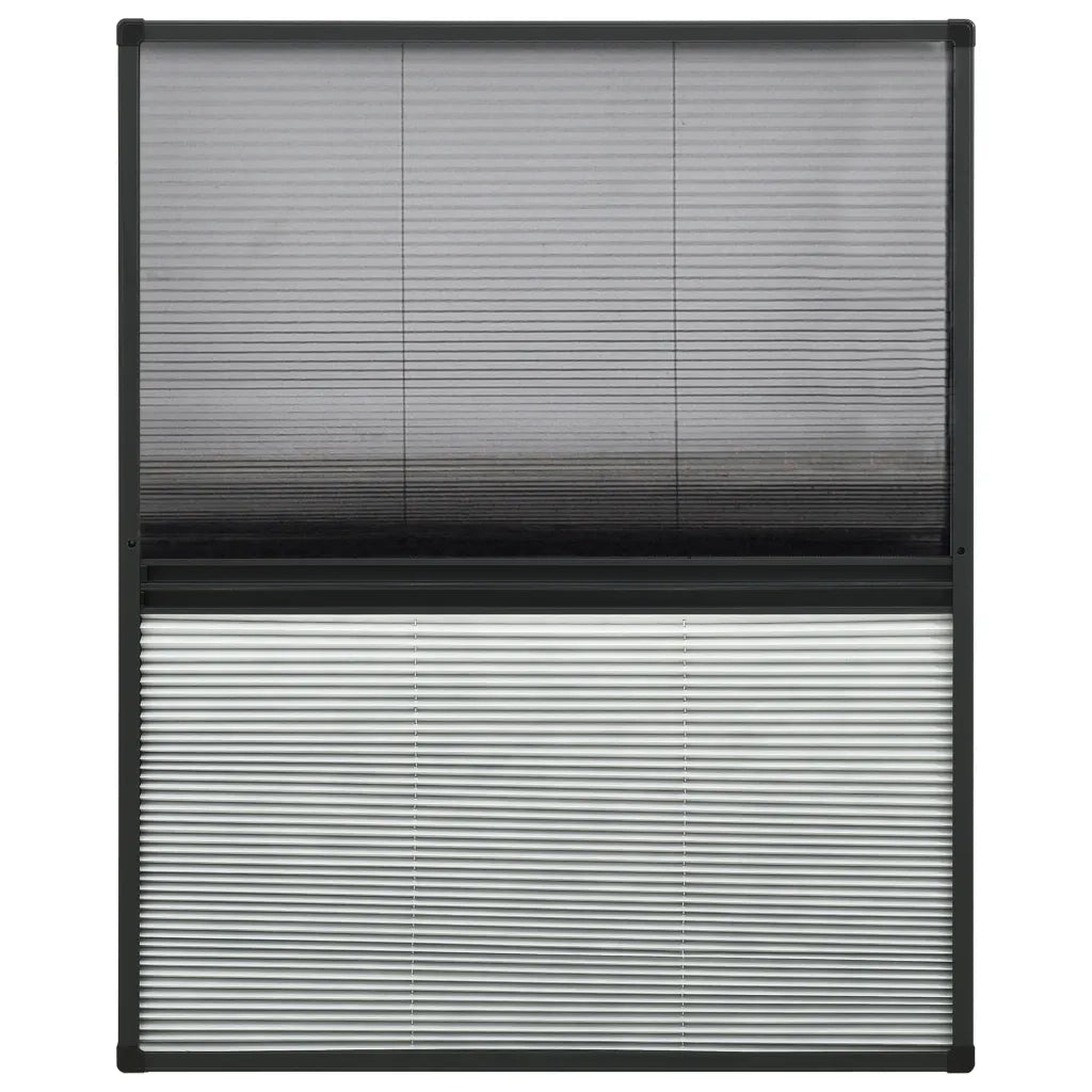 Zanzariera Plissettata in Alluminio 60x80 cm con Tendina CFW3414728