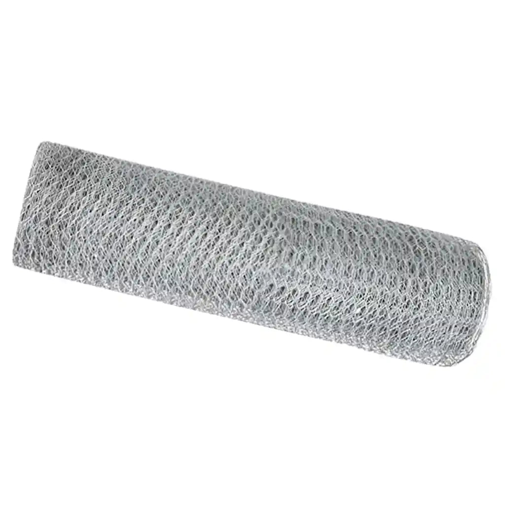 Recinzione Esagonale Argento 0,6 x 50 m Acciaio zincato 42005710