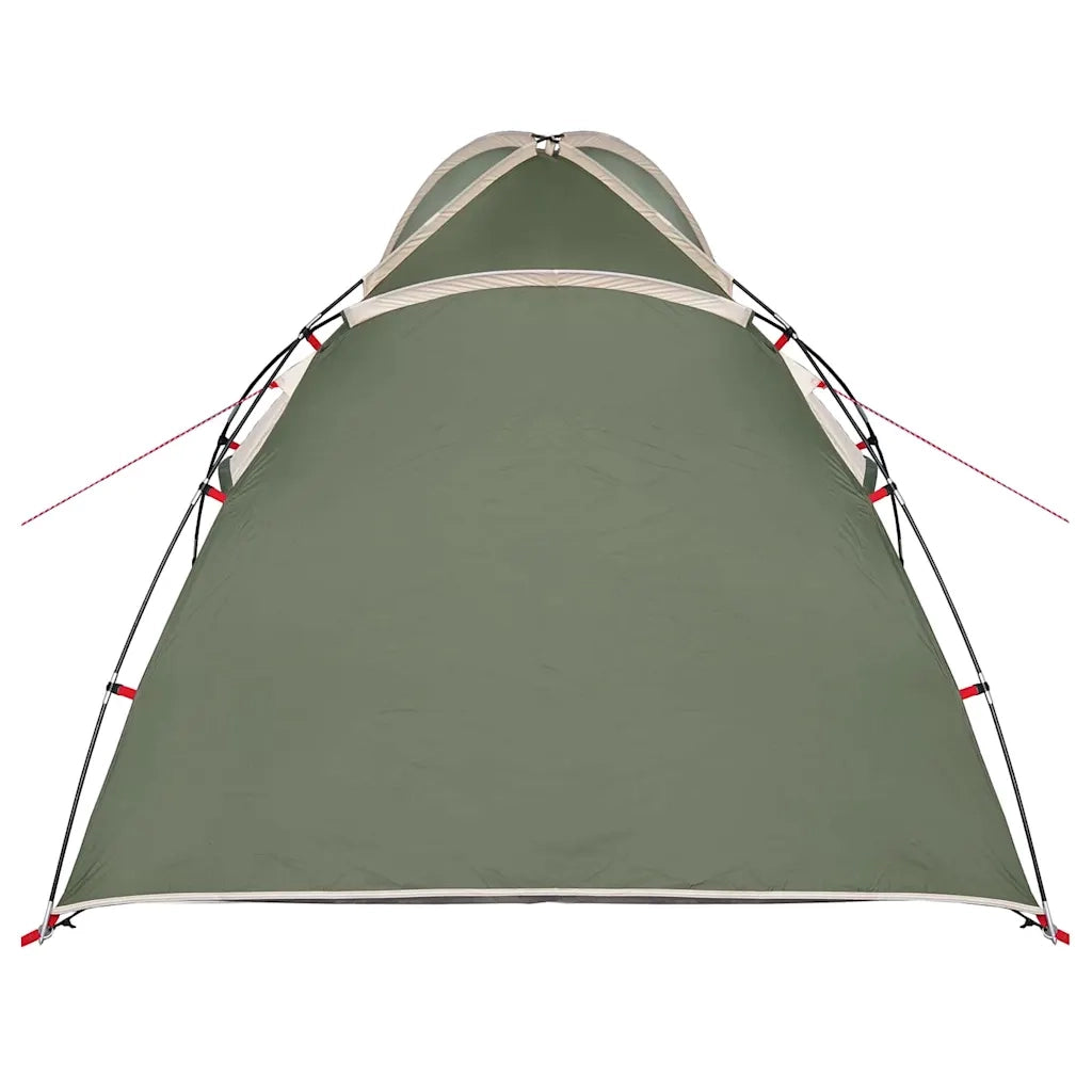 Tenda Capanna con tetto-Tenda da campeggio Verde 370 x 230 x 185 cm taffet¨¤