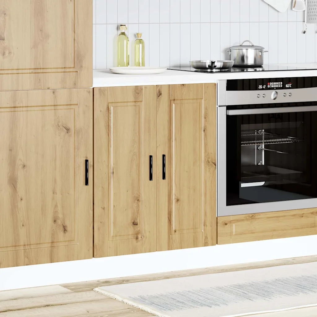 vidaXL Base da Cucina Porto Rovere Artigianale Legno Multistrato