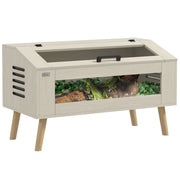 Terrarium per Rettili ¨C zephmum ¨C Vetro Temperato 100x50x60 cm