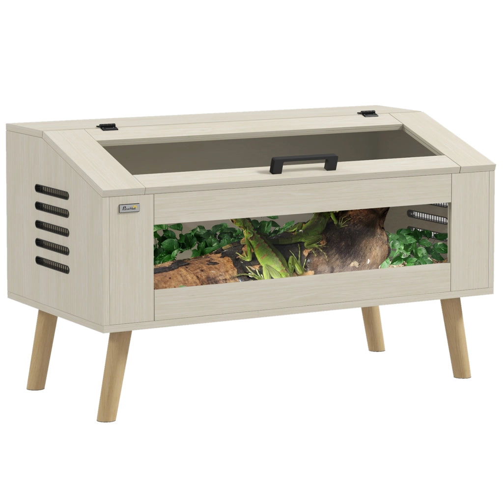 Terrarium per Rettili ¨C zephmum ¨C Vetro Temperato 100x50x60 cm
