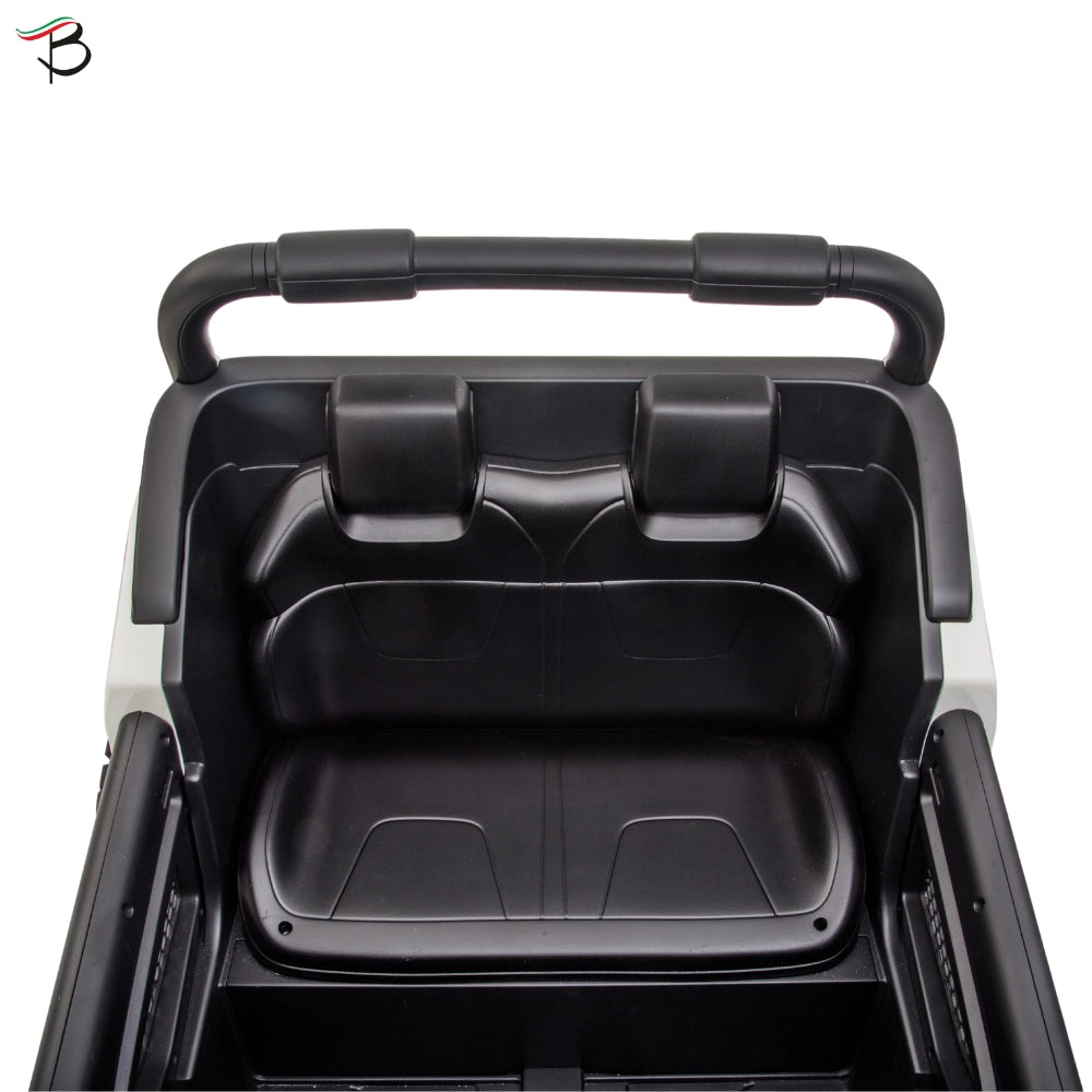 Auto Elettrica per Bambini Mercedes Unimog 12V 2 Posti Monitor Touchscreen Mp4-Rosa