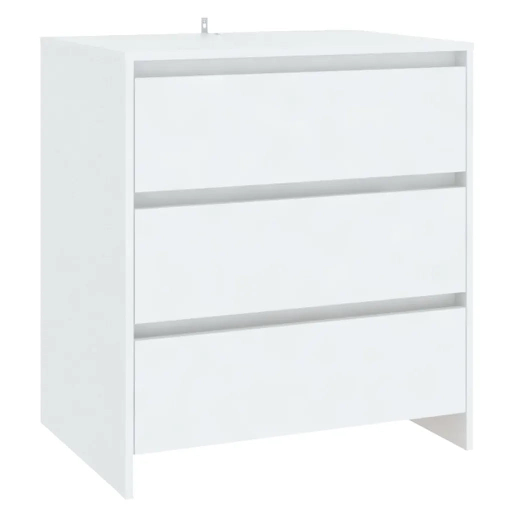 Credenze 2 pz | Madia | Buffet da pranzo | Armadio da pranzo Bianche in Legno Multistrato