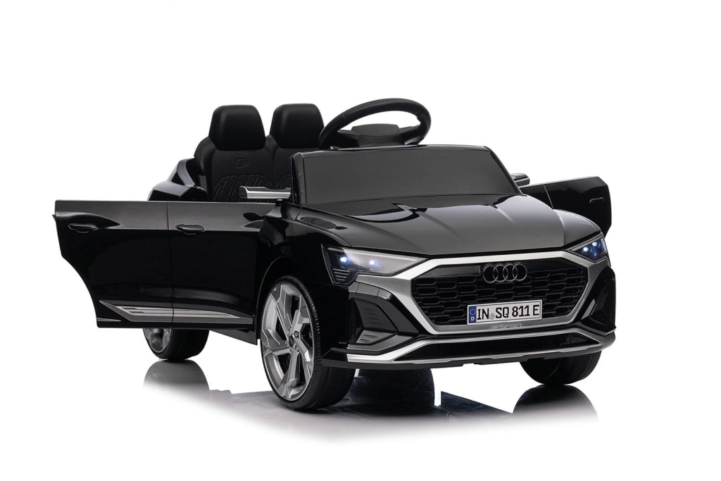 Macchina Elettrica per Bambini Licenza Ufficiale Audi SQ8 12V 4,5Ah Nero