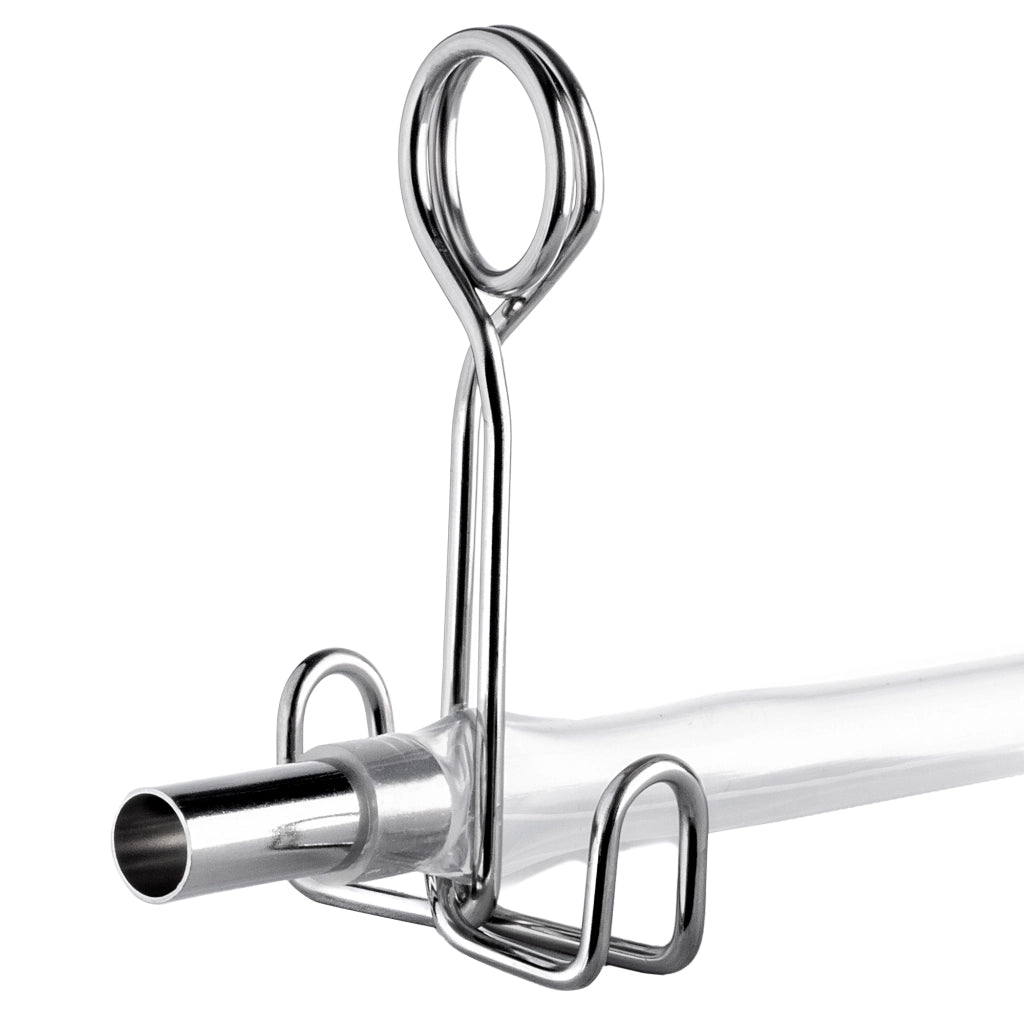 Tubo flessibile per spremiagrumi KADAX con morsetto, lunghezza 34 cm, diametro 11 mm, in silicone.