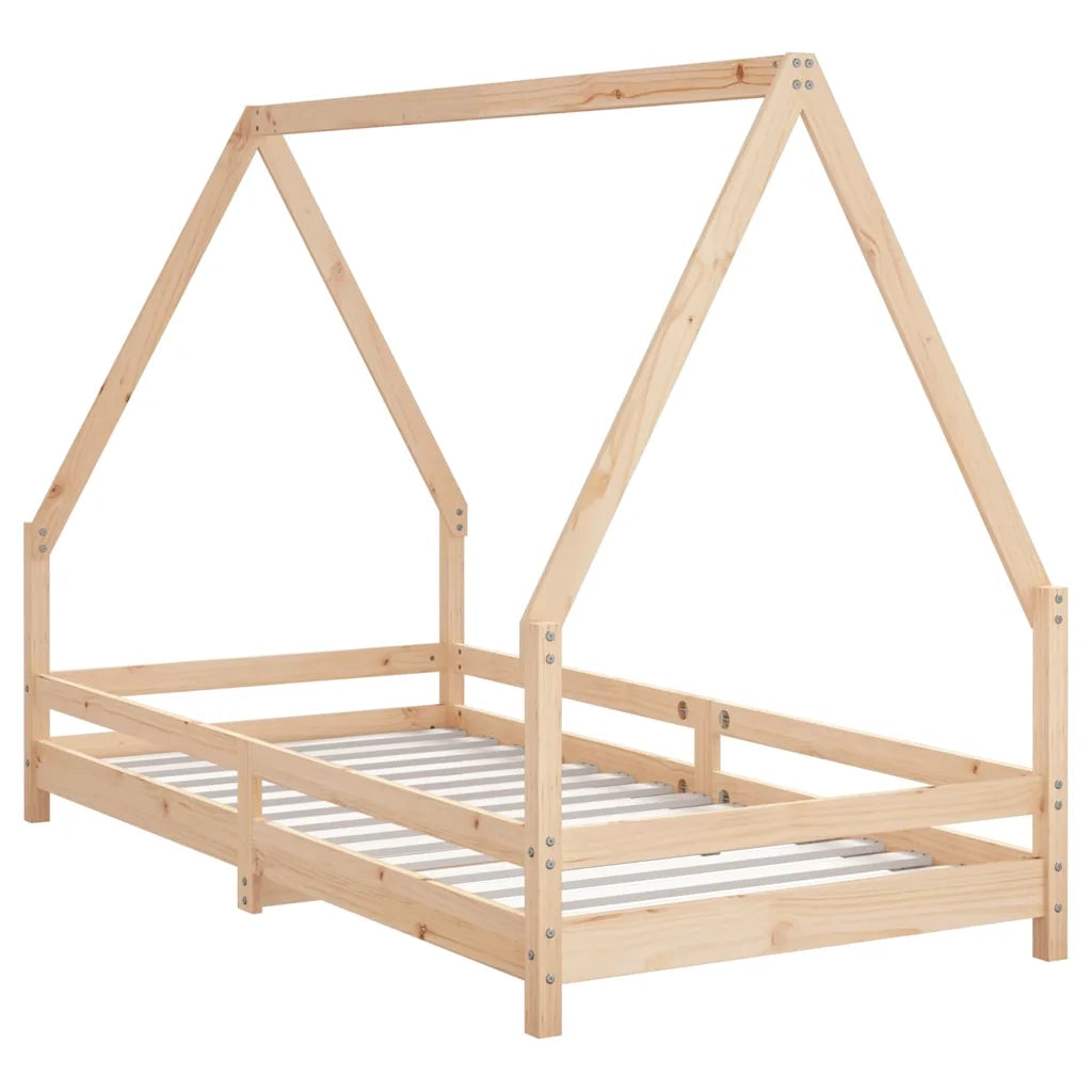 Giroletto per Bambini | Letto Infantile | Lettino 90x190 cm in Legno Massello di Pino