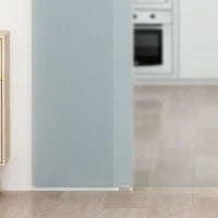 Porta Scorrevole in Vetro Smerigliato con Binario in Alluminio per Bagno Cucina Studio Vetro 205cm