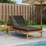 Cuscino per Lettino GEMERT 100% Poliestere Antracite 947465