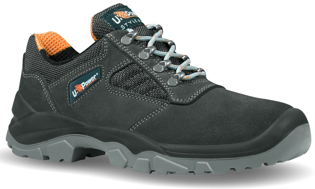 U-Power SCARPE ANTINFORTUNISTICA TREKKING BASSE S1P SRC TUDOR Col. Antracite Mis. 41