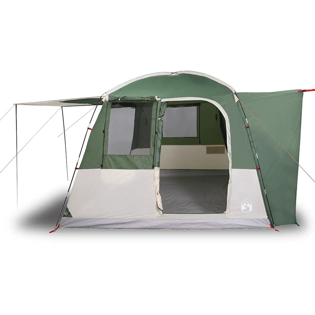 Tenda da Campeggio per Auto per 4 Persone-Tenda per Famiglie Verde Impermeabile 167637