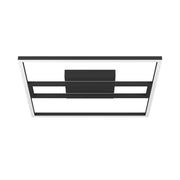 Plafoniera Moderna Calagrano-Z Alluminio Nero Led Integrato 21W
