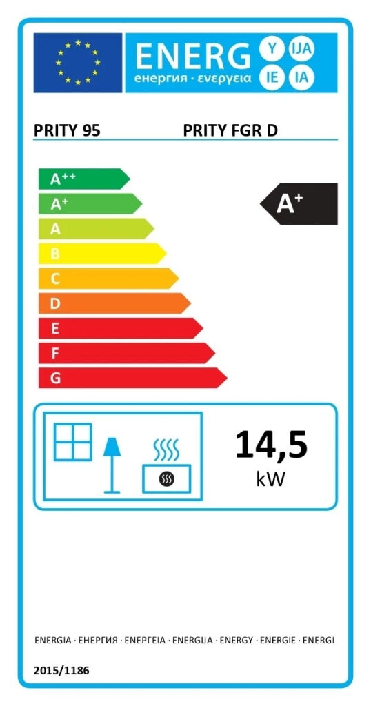 Stufa a legna con Forno FGR 14 kw