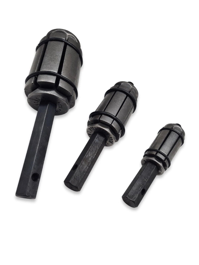Kit espansione per i tubi di scarico da 3 pezzi per marmitta auto moto scuter scooter