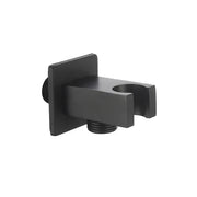 PRESA ACQUA QUADRA CON SUPPORTO DOCCIA- Nero Opaco- DH- pezzi 1
