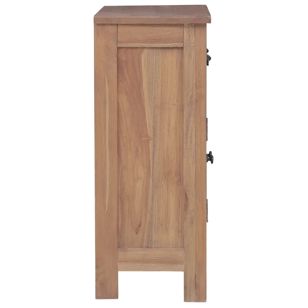 Credenza 65x30x75 cm in Legno Massello di Teak cod mxl 56697