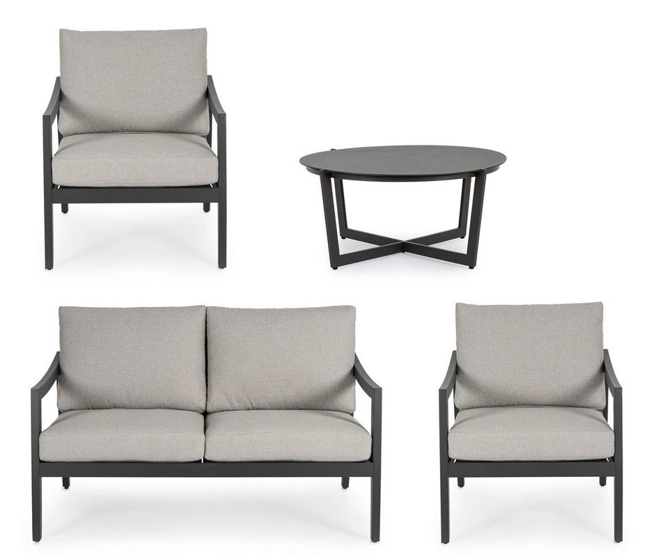 Set4 Salotto C-C Sirenus Antracite Yk13