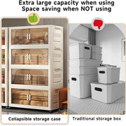 Cassettiere Opportuna - Opportuna - Ruote - Stivabile - Struttura in Legno