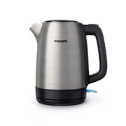 Philips daily collection hd9350/90 bollitore in metallo, coperchio a molla, indic. lum.
