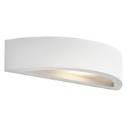 DAVID Applique in gesso biemissione per interni, attacco R7s117, potenza 80W, colore bianco verniciabile, grado IP20 - Rossini Group