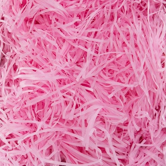 Pacchetto di decorazioni per festa con riempimento di carta da strappare (rosa)