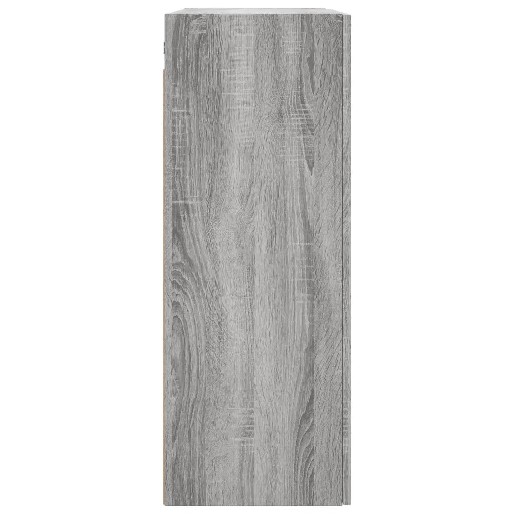 Armadietti a Parete 2 pz Grigio Sonoma in Legno Multistrato CFW2804360