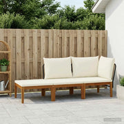 3 pcs Legno massiccio di acacia e corda Naturale 3407789