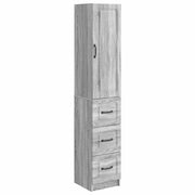 Set di armadi 2 pcs Sonoma grigio 33 x 34,5 x 87 cm 3416976