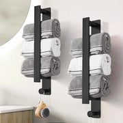 Manicotto per asciugamano - manicotto per asciugamano senza foratura - maniglia in acciaio inossidabile per asciugamano - bagno e manicotto per ospiti