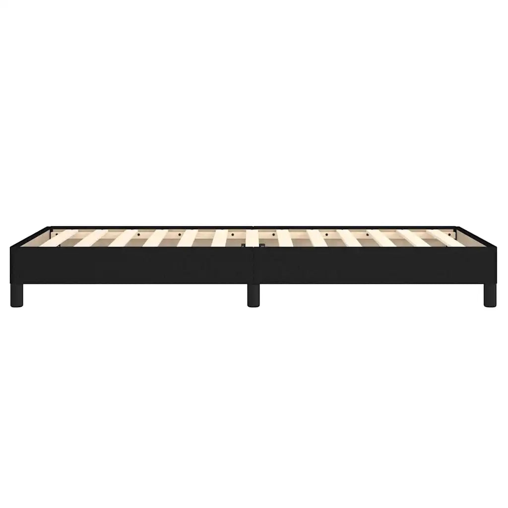 Giroletto senza Materasso Nero 80x200 cm Tessuto 346674