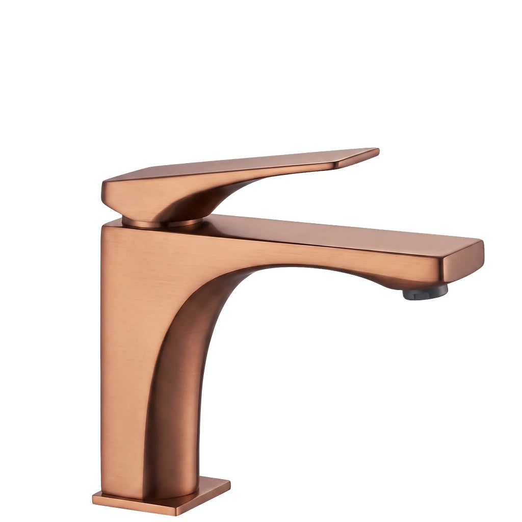 Rubinetto Da Lavabo Premium Rea Joe Brush Copper Low