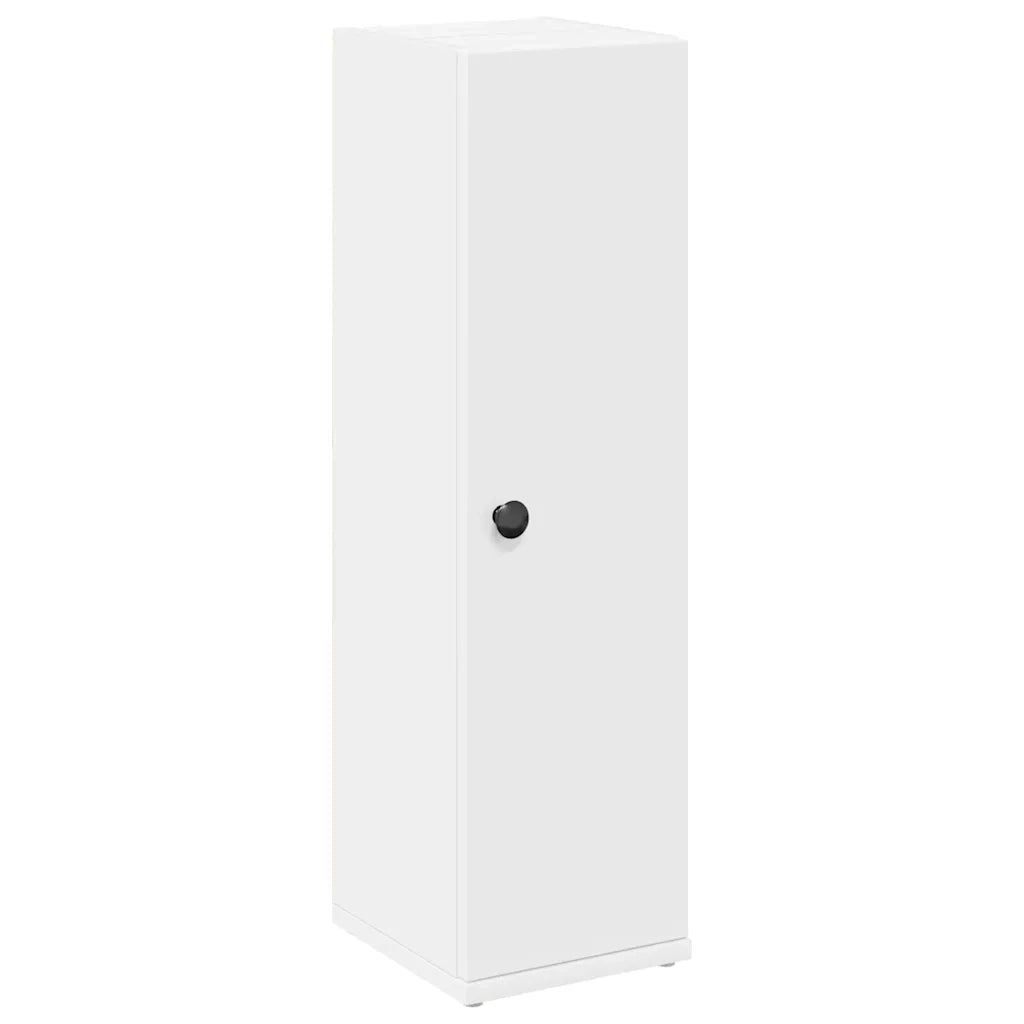 Mobile da Bagno | Armadio da bagno con Portarotolo Bianco 20,5x22x72 cm
