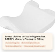 Cuscino di Supporto U-Shaped - Gomma di Supporto - Cuscino di Comfort - Riduce il Dolore alla Schiena - Materiale Respirante - Progettazione Comoda - Cuscino di Supporto per il Sonno