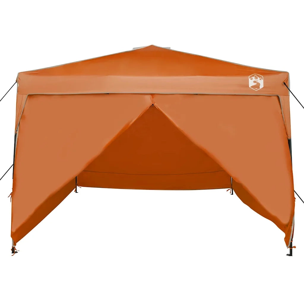 vidaXL Tenda Aggiuntiva Pop-Up Arancione 300 x 300 cm Tessuto