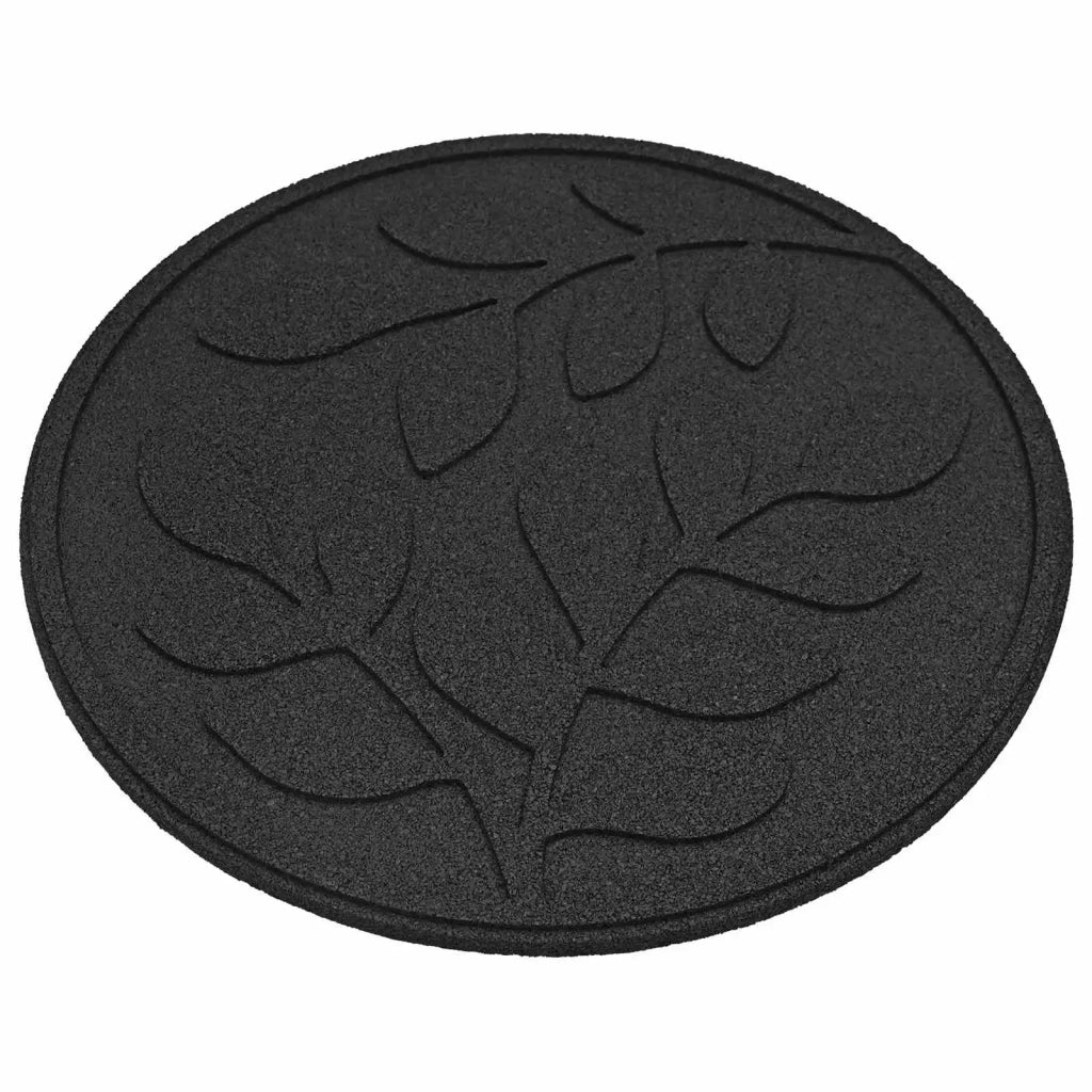 Pietra da Passo 6 pz Nero ? 44 x 2 cm Gomma CFW6281283