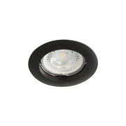 Kanlux VIDI faretto incasso nero alluminio GX5.3 12V 50W