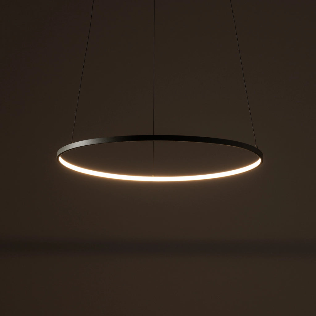Lampada sospesa Nowodvorski Circolo M Ø60 oliva LED 21W