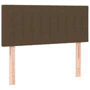 Testiera | Testata Marrone Scuro 90x5x78/88 cm in Tessuto