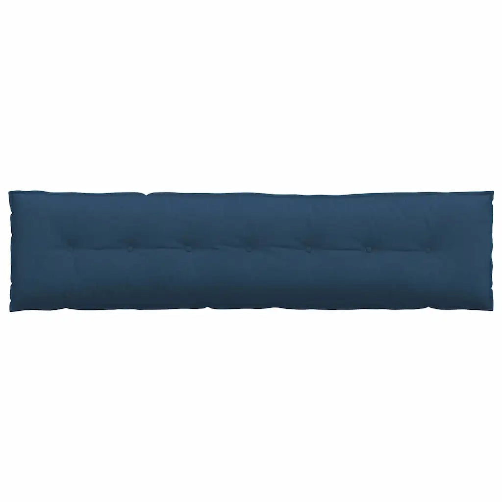 Cuscino per Schiena | Cuscino dorsale Blu 200 x 19 x 50 cm Tessuto