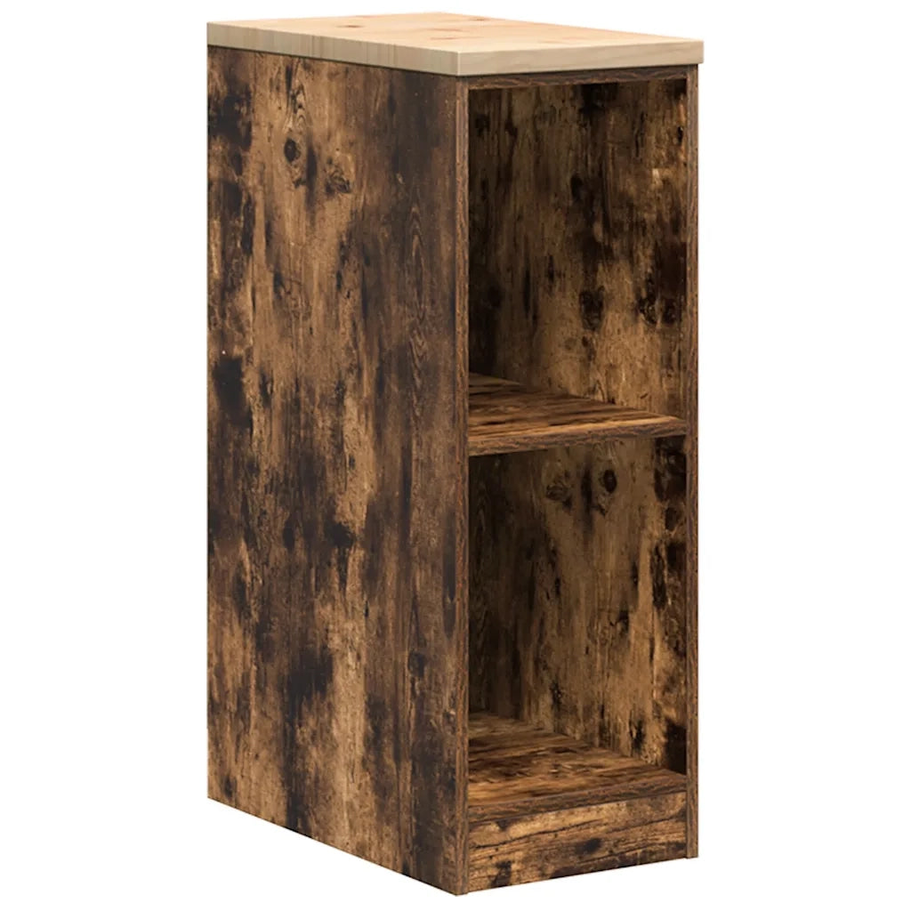 Armadietto da Garage in Rovere Affumicato 30x51x85 cm CFW1629741
