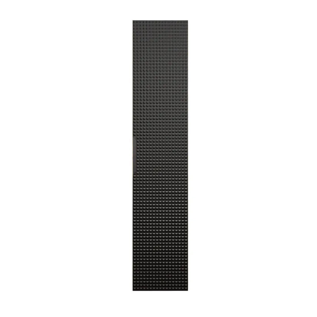 Colonna da bagno VELNIA - 1 porta - H170 cm - Colori rovere chiaro e nero - Da appendere
