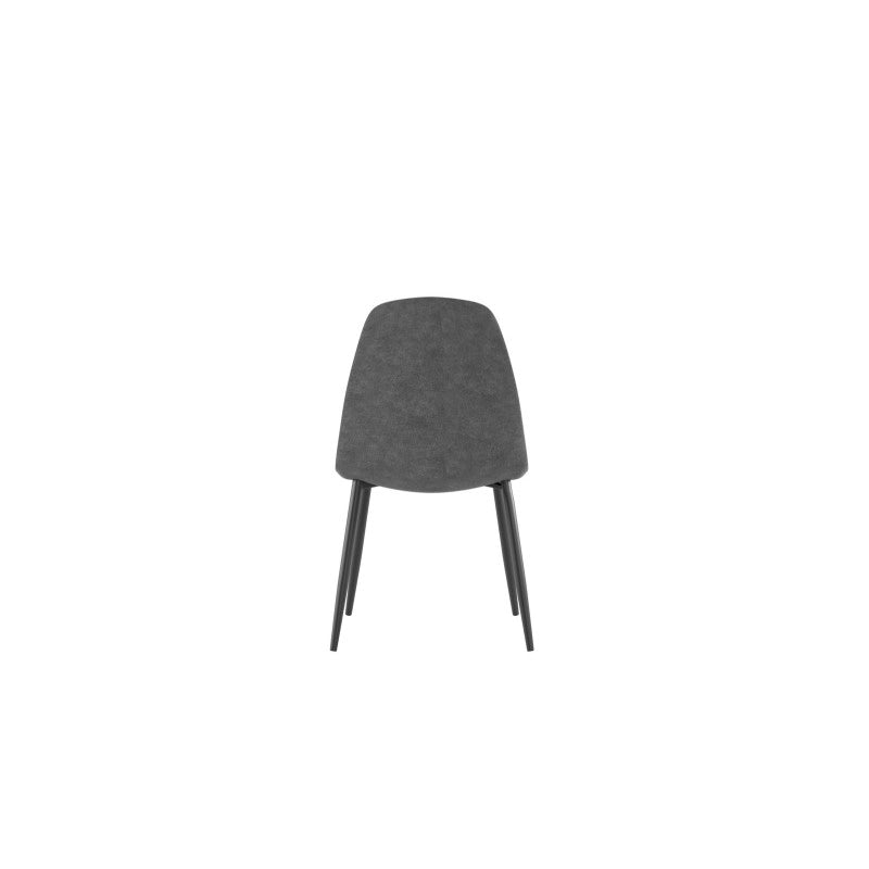 Sedia in similpelle Brigitte 44cm X 50cm H 84cm Stones