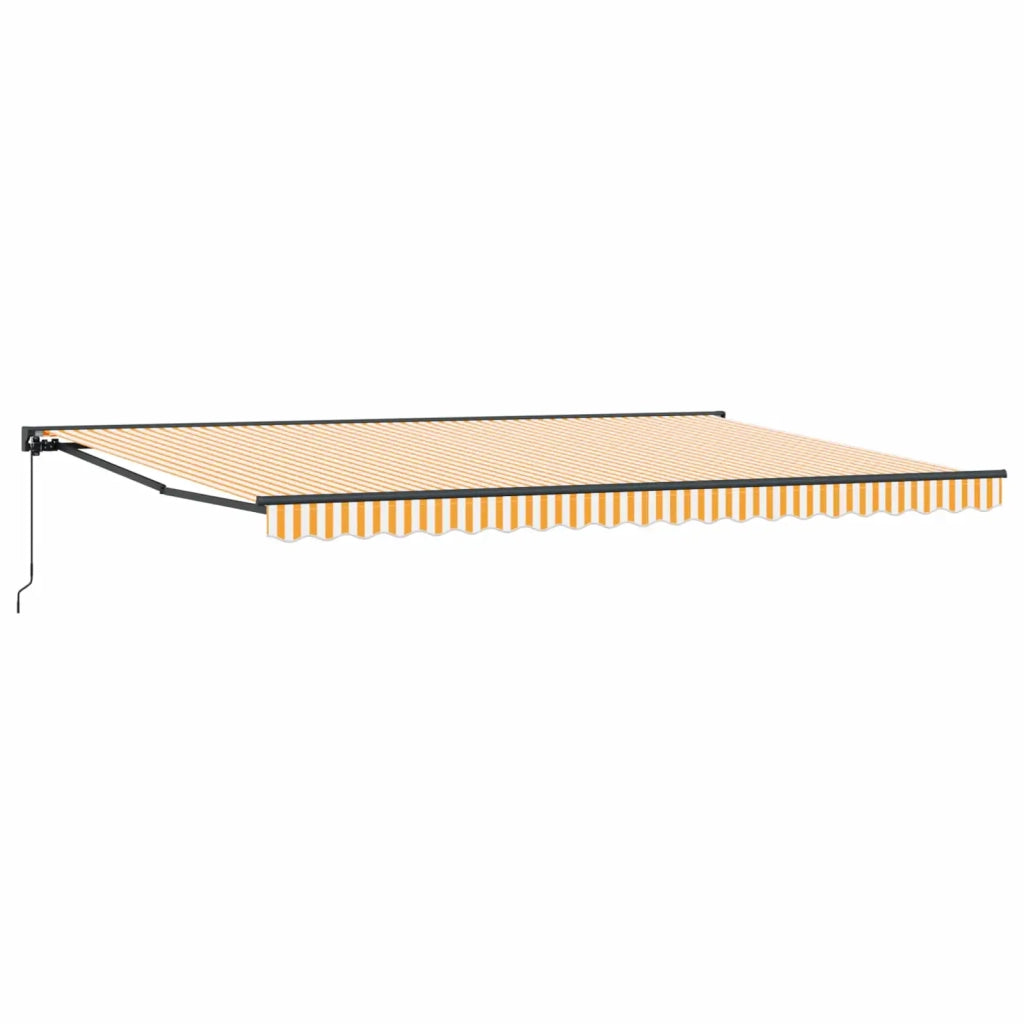Struttura della tenda Giallo e Bianco 500 × 300 cm 3331209