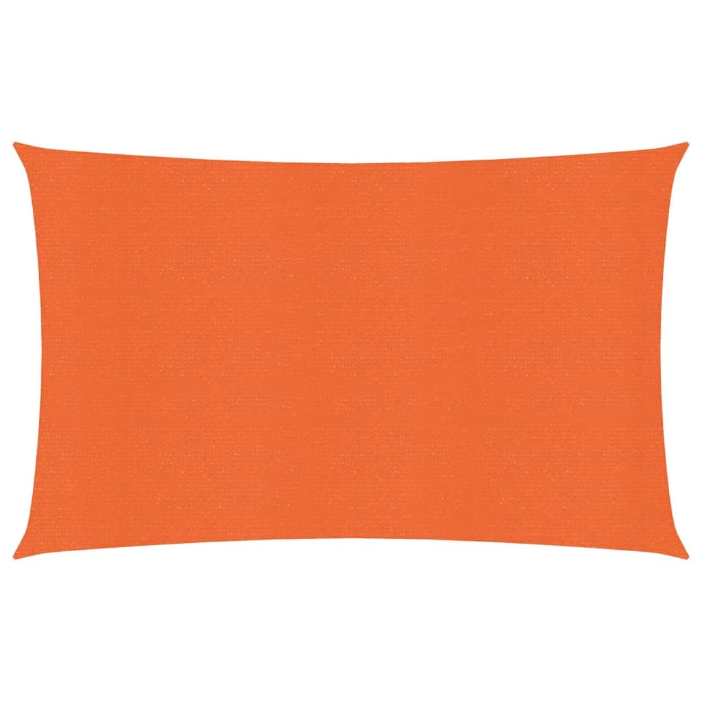 Vela ombreggiante 160 g/m² arancione 3,5 x 5 m HDPE 02_0009241