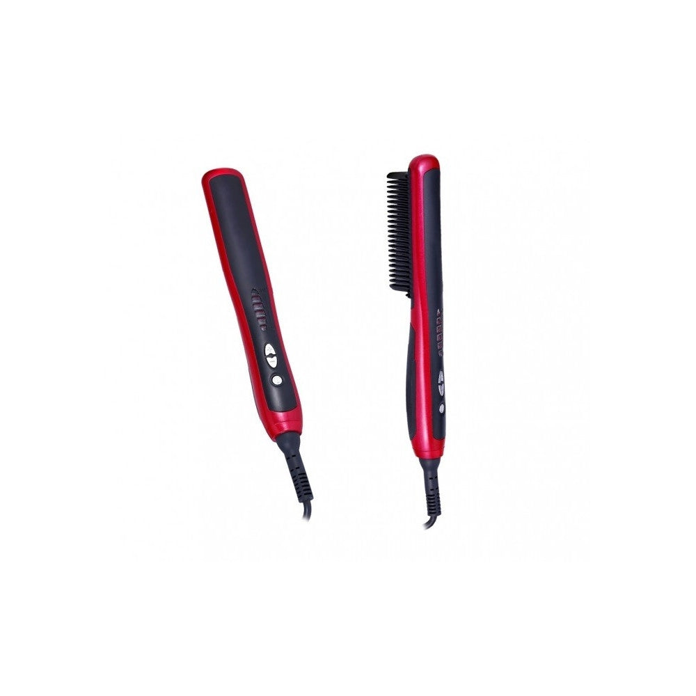 Trade Shop - Spazzola Lisciante Pl388 Ionizzante Tecnologia Ptc Hair Comb Fino A 210° -